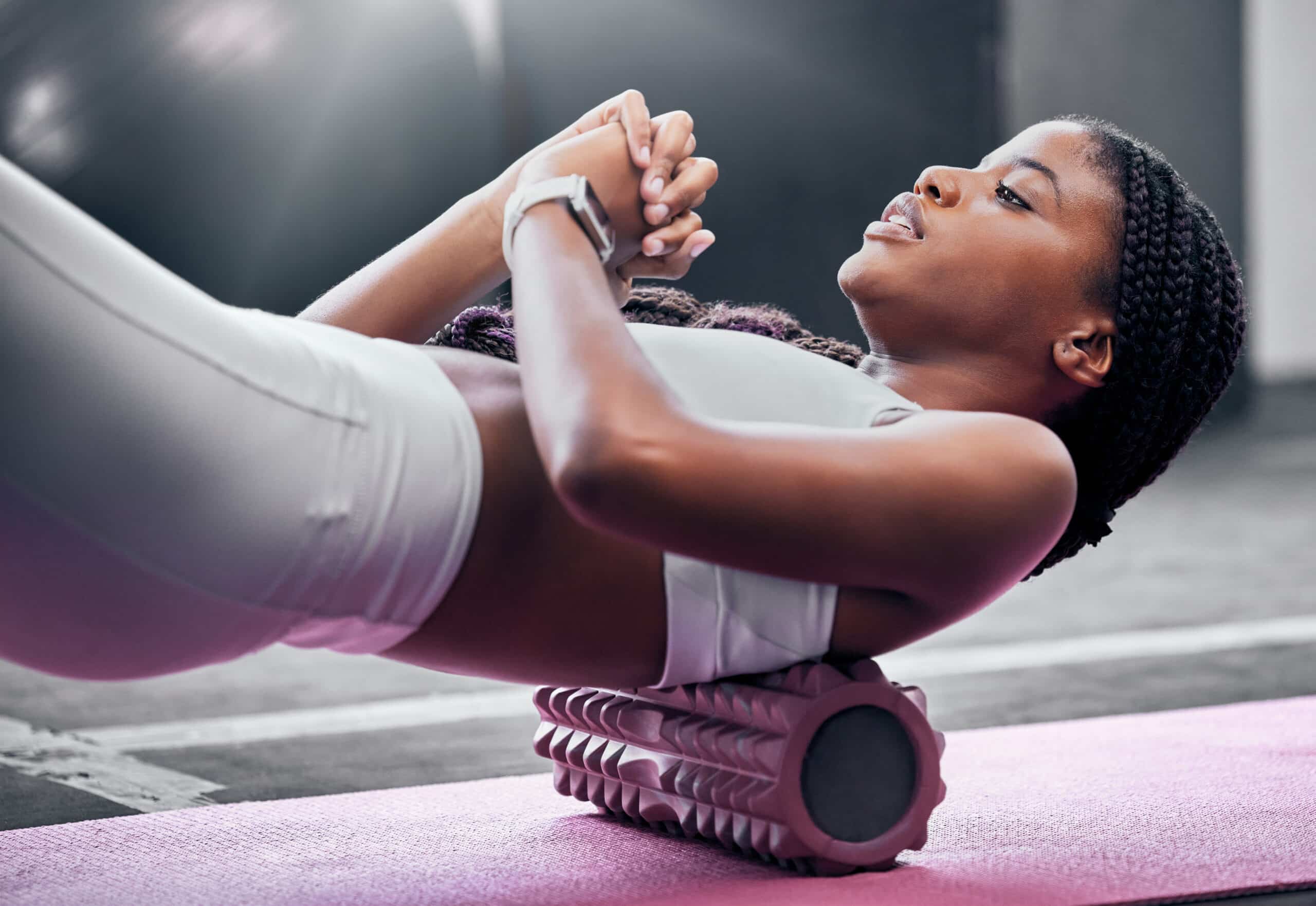Foam roller: massaggio e mobilità.